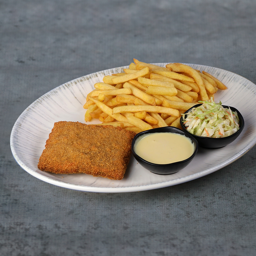 Escalope beef cordon bleu