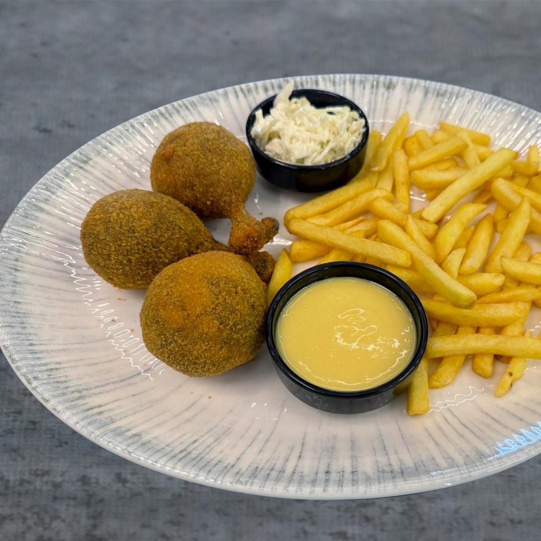 Beef Meatballs stuffed with cheese